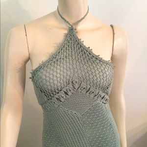 Crochet Ralph Lauren Purple Label Runway Dress (Fall 2011)